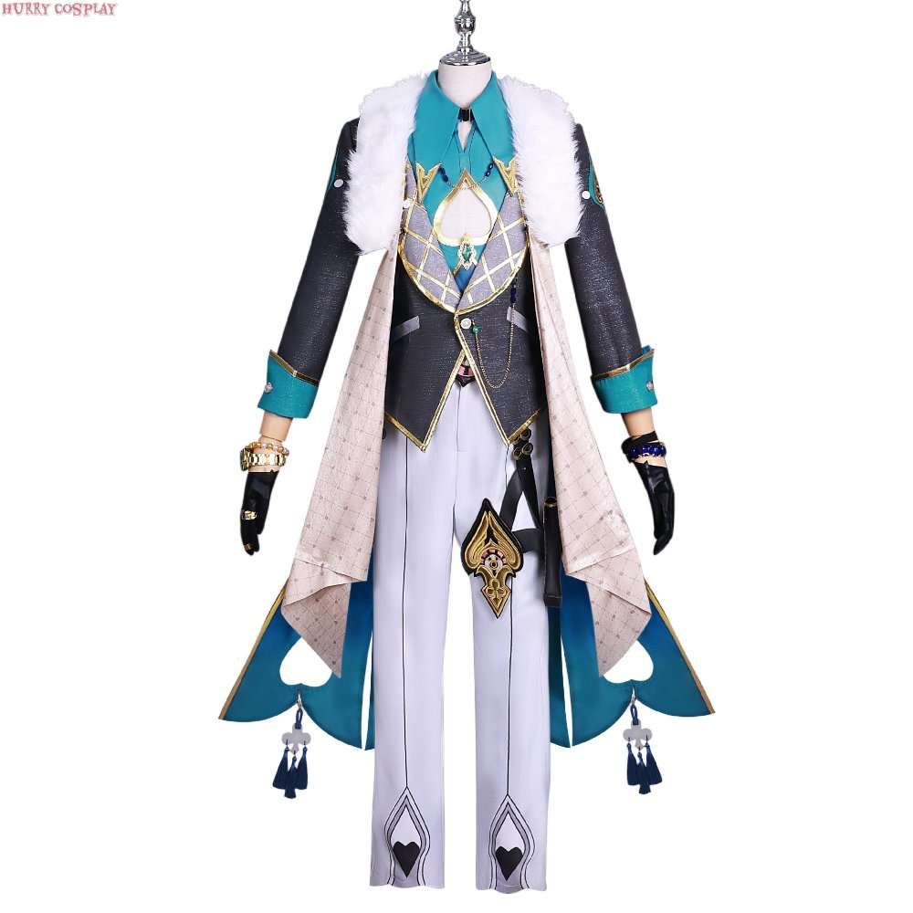 Game Cosplay,Honkai: Star Rail,Honkai Star Rail Aventurine Cosplay Costume